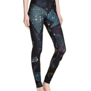 Alo Yoga Vapor Space Galaxy Ankle Leggings Size XS‎